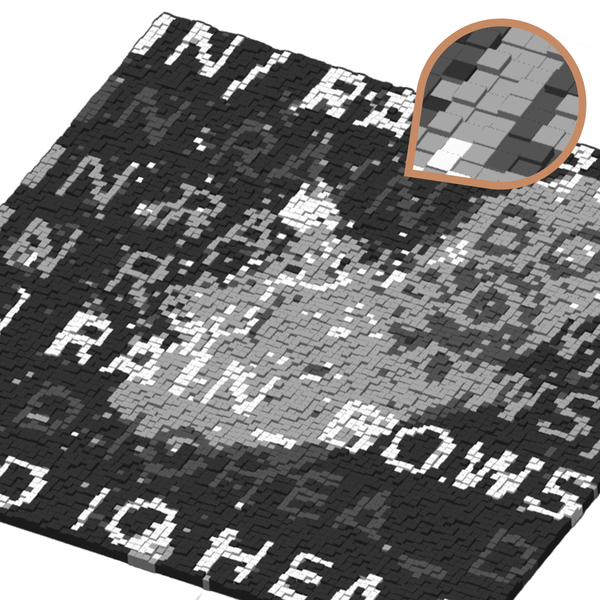 Weird Fishies 3D Pixel Album Art