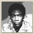 V. 3005 3D Pixel Album Art