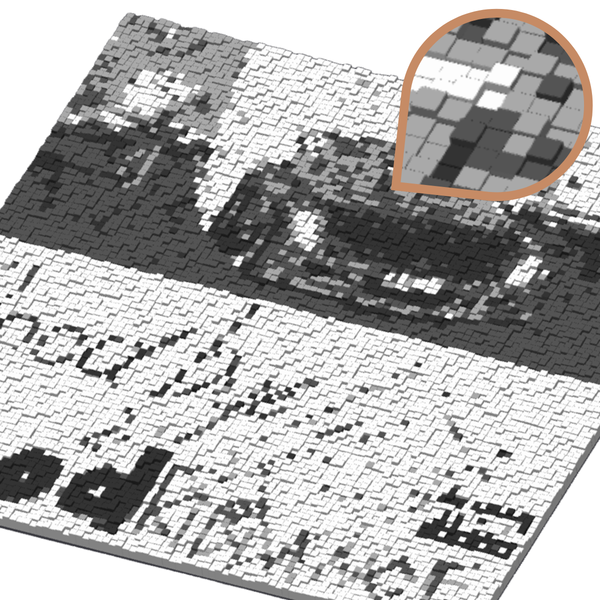 Lucid Dreams 3D Pixel Album Art