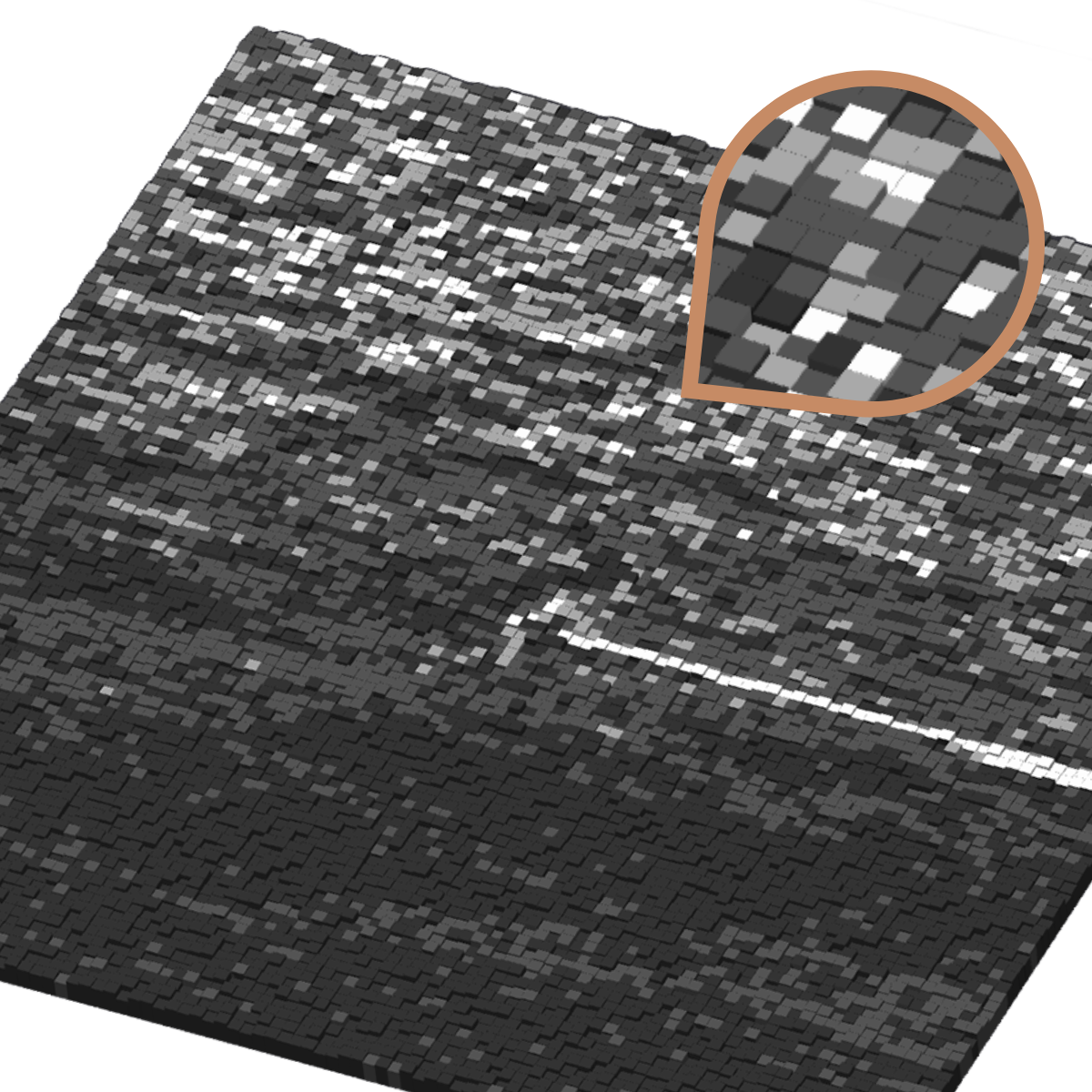 Kill Bill 3D Pixel Album Art