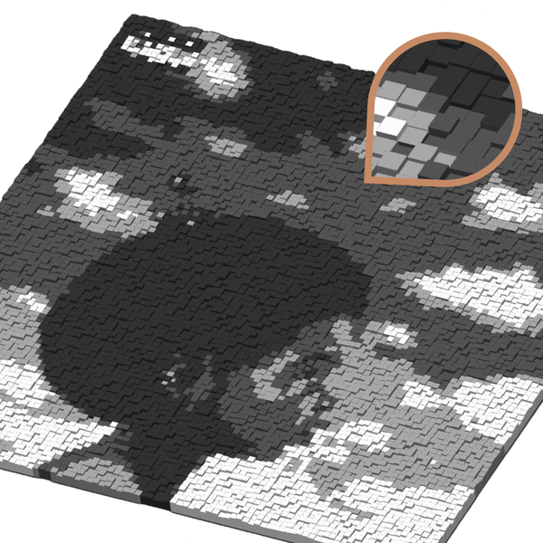 Tuskan Leather 3D Pixel Album Art