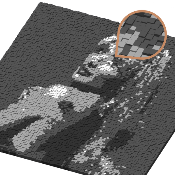 Juno 3D Pixel Album Art