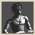 90210 3D Pixel Album Art