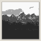 Ye 3D Pixel Album Art