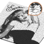 Espresso 3D Pixel Album Art