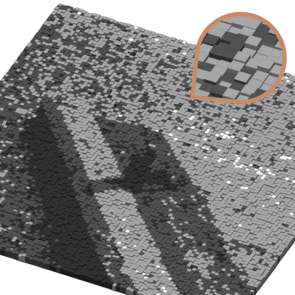 Family Ties 3D Pixel Album Art