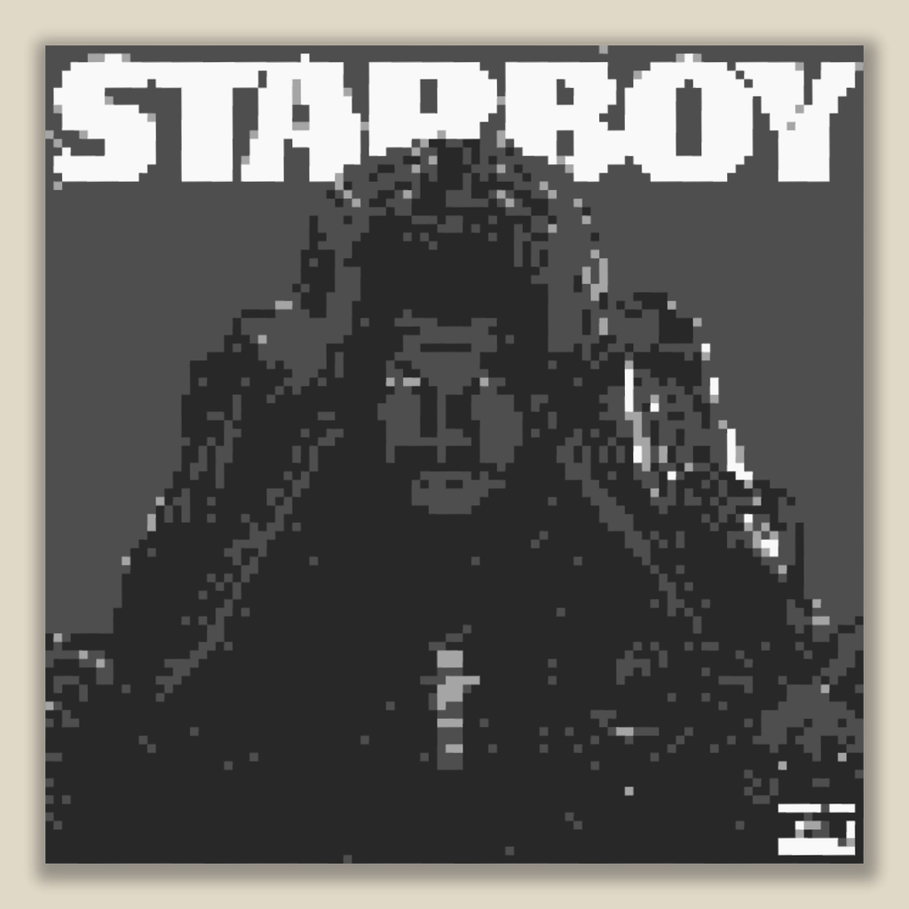 Starboy 3D Pixel Album Art