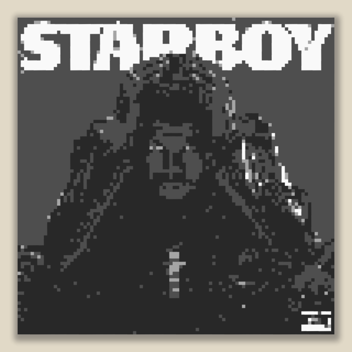 Starboy 3D Pixel Album Art