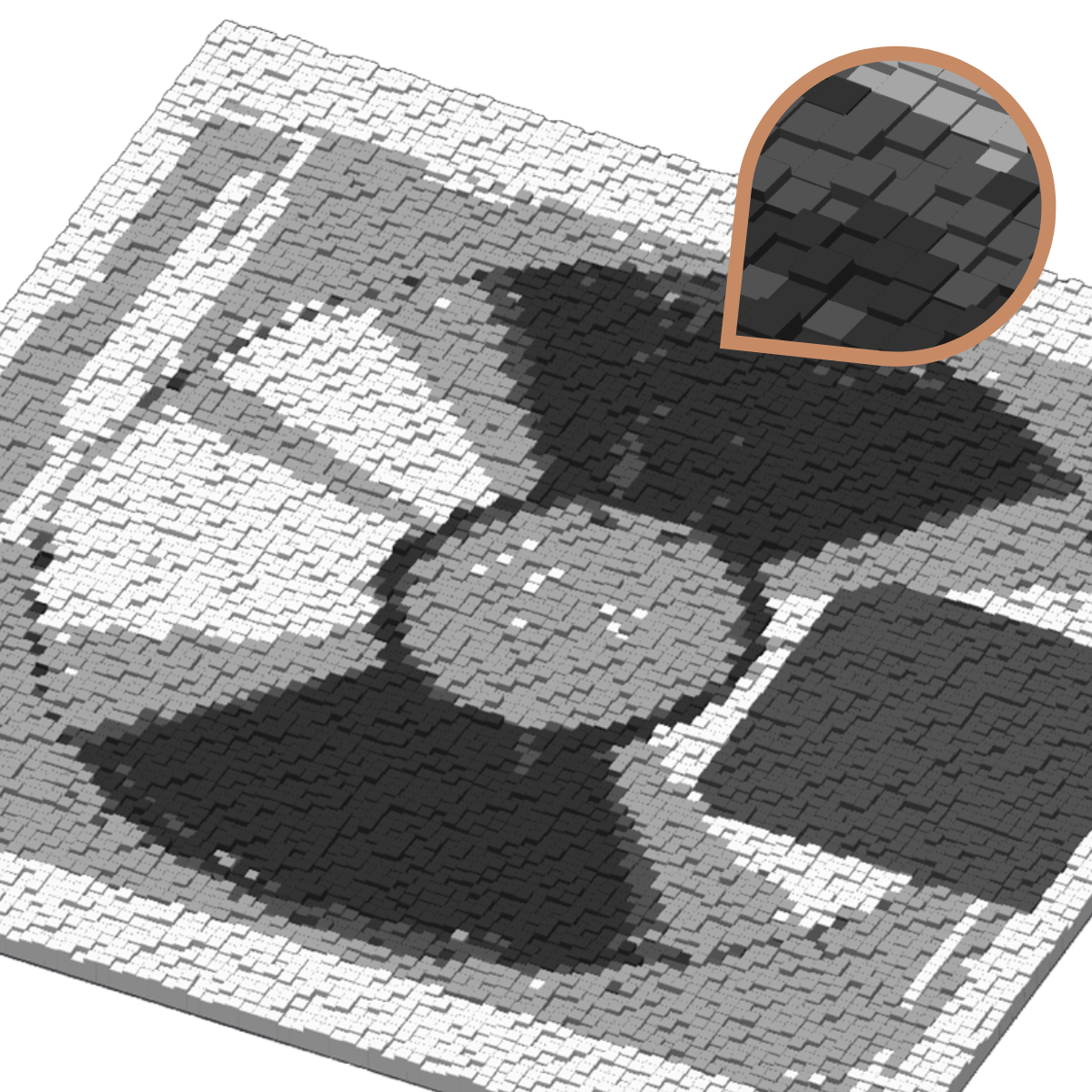 Bound 2 3D Pixel Album Art