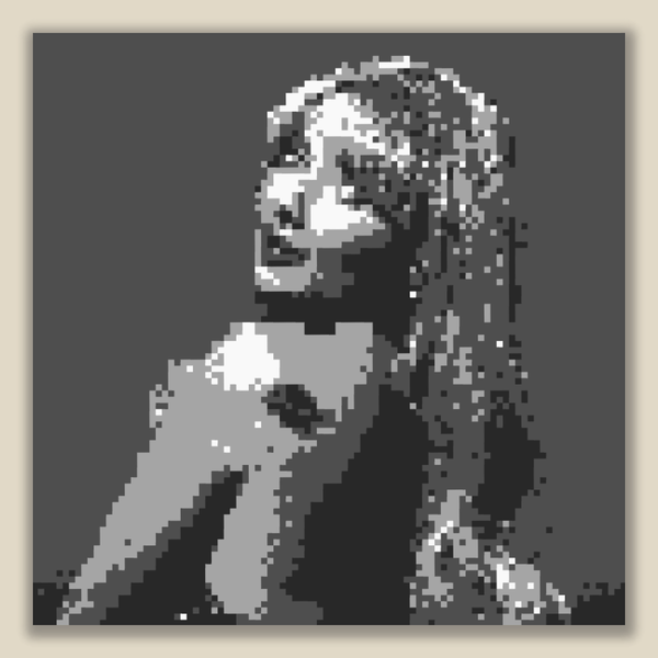 Juno 3D Pixel Album Art