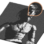 90210 3D Pixel Album Art