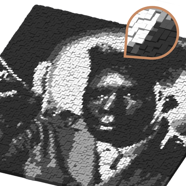 St. Chroma 3D Pixel Album Art